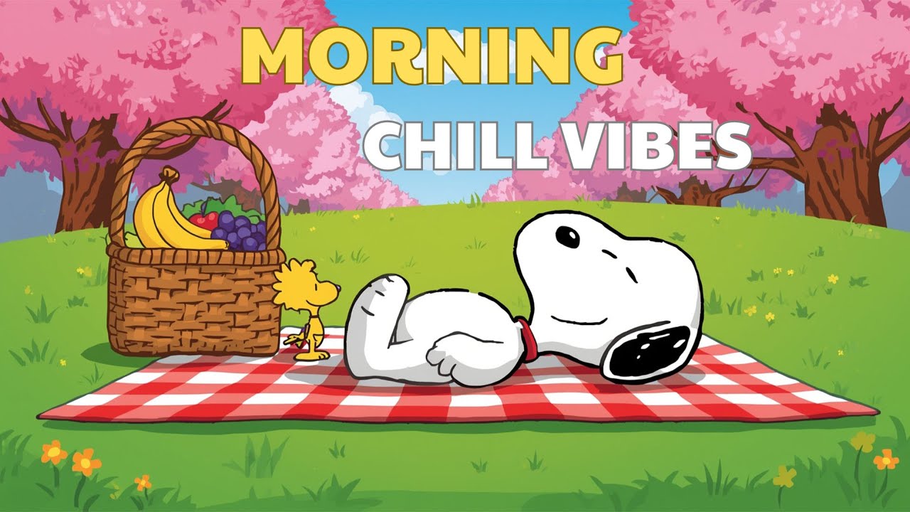 Peaceful January Morning Jazz with Snoopy 🌞☕ | Relax, Focus & Positive Energy