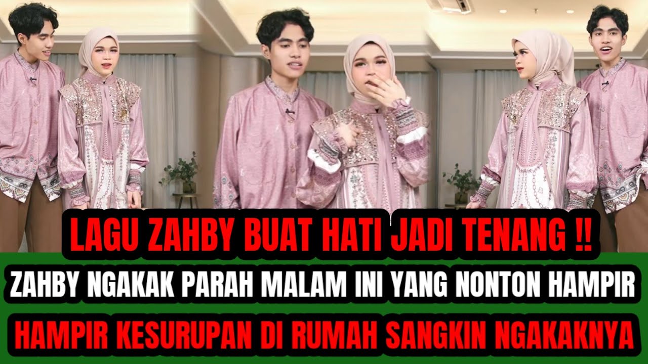 ZAHBY NGAKAK PARAH MALAM INI ‼️YANG NONTON HAMPIR KESURUPAN DI RUMAH SANGKIN NGAKAKNYA !