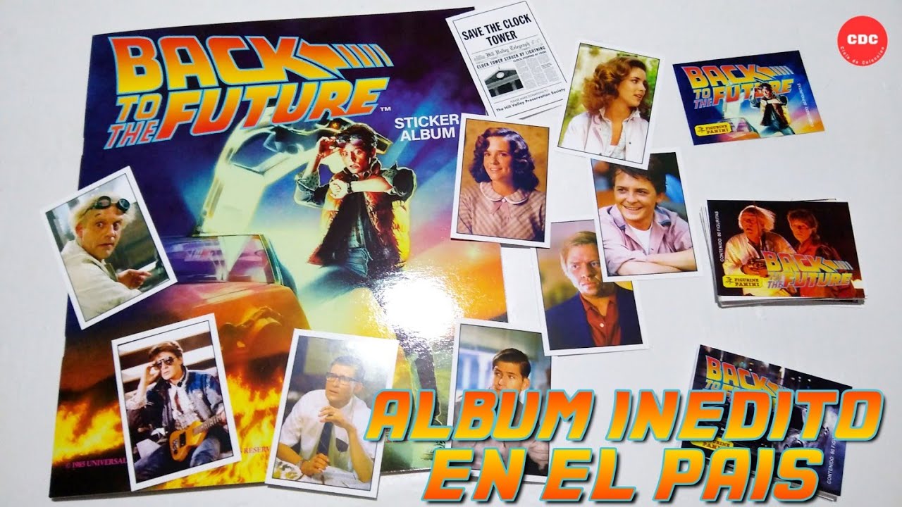 Álbum de Figuritas Back to the Future - Cromy Colecciones