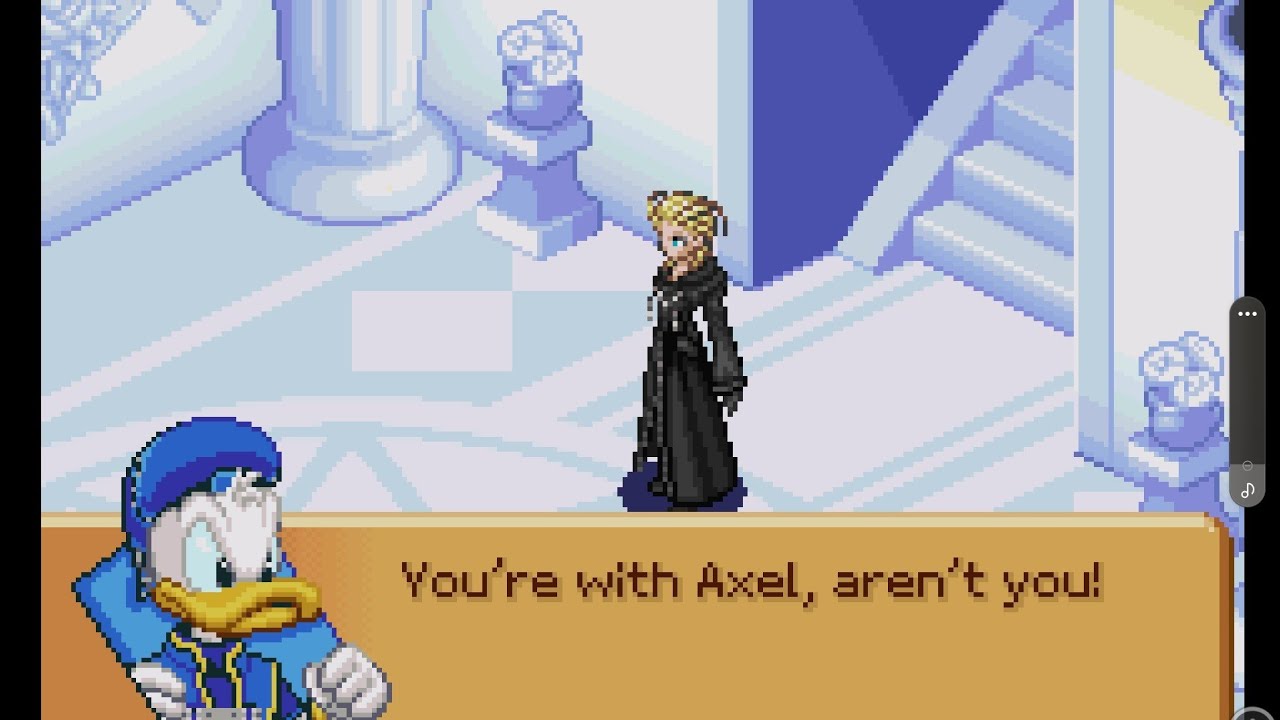 Kingdom hearts Chain of Memories: OH BOY IT'S THE CHICK THAT LOVES THROWING LIGHTNING AT YOU PART 5
