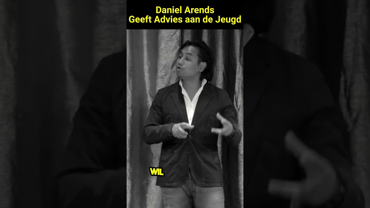 Advies aan de Jeugd - Dani&euml;l Arends #shorts #comedy  #grappig
