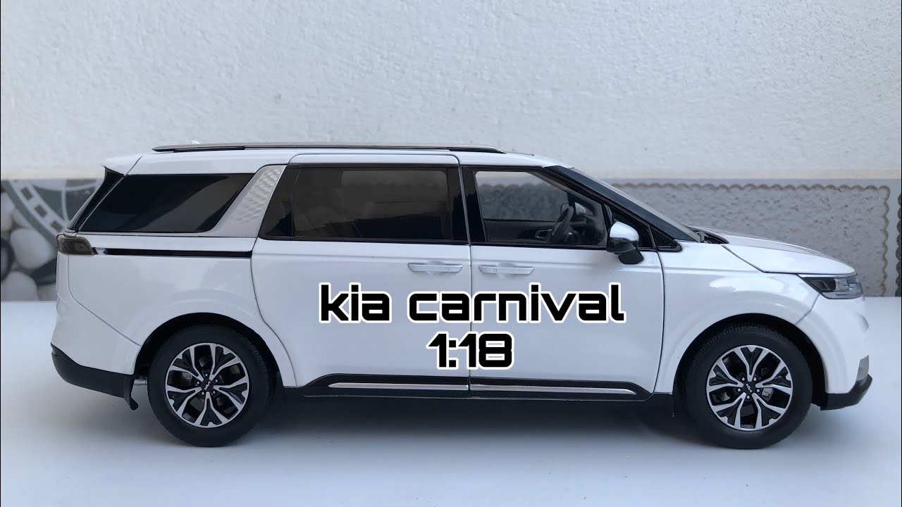 [Unboxing] Đập Hộp Mô Hình Xe Dongfeng-KIA Sedona/ Carnival LX (KA-4) MPV 2022 1:18 Dealer Paudi