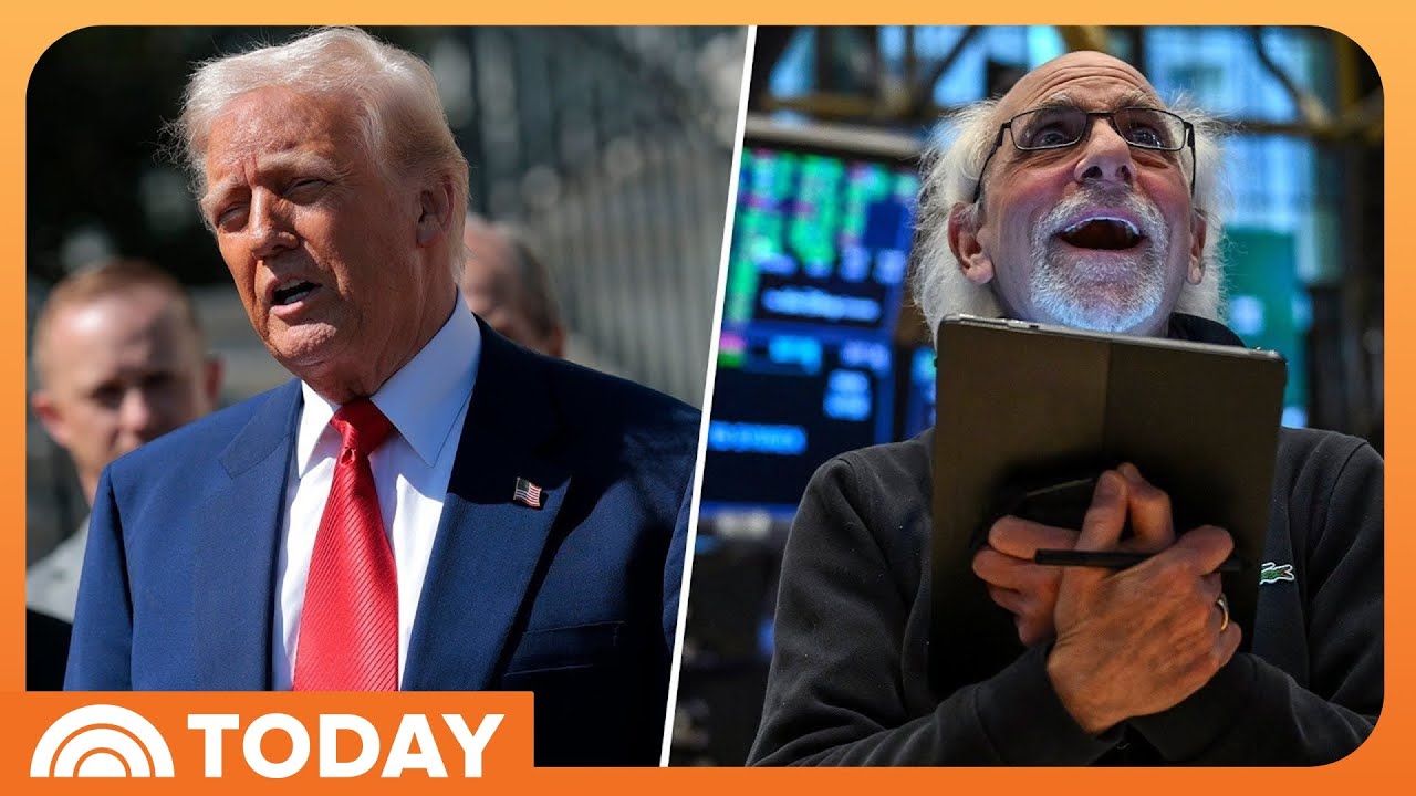 Trump's tariff reversal sparks historic stock rally