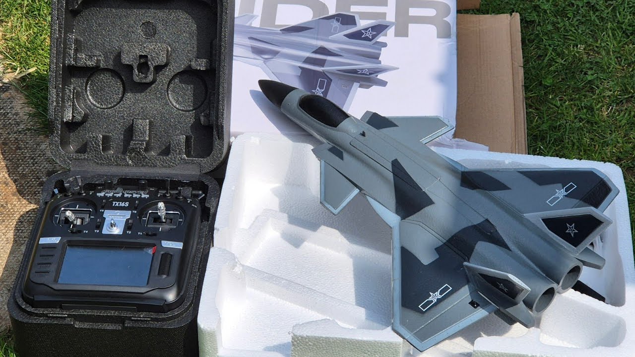 FX9630 J20 EDF Budget RC Jet. Flown using Radiomaster TX16s. Less than £40.