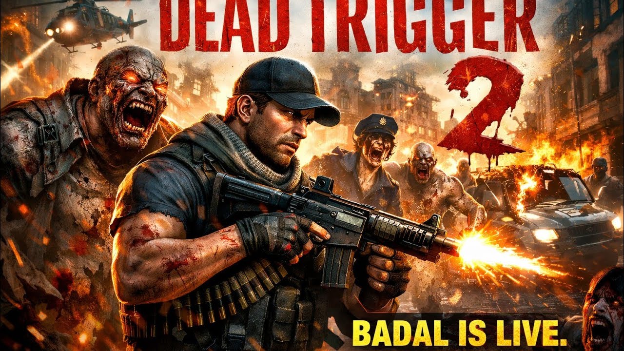 Badal gaming लाइव है!Dead Trigger 2 🔴 Live | Zombie Hunter Mode ON 💀 High Kill Gameplay