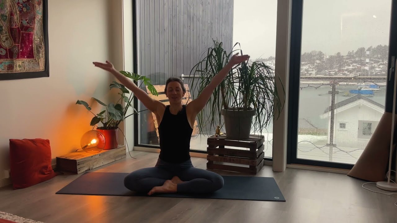 Yoga på Norsk | myk og behagelig | 17 min