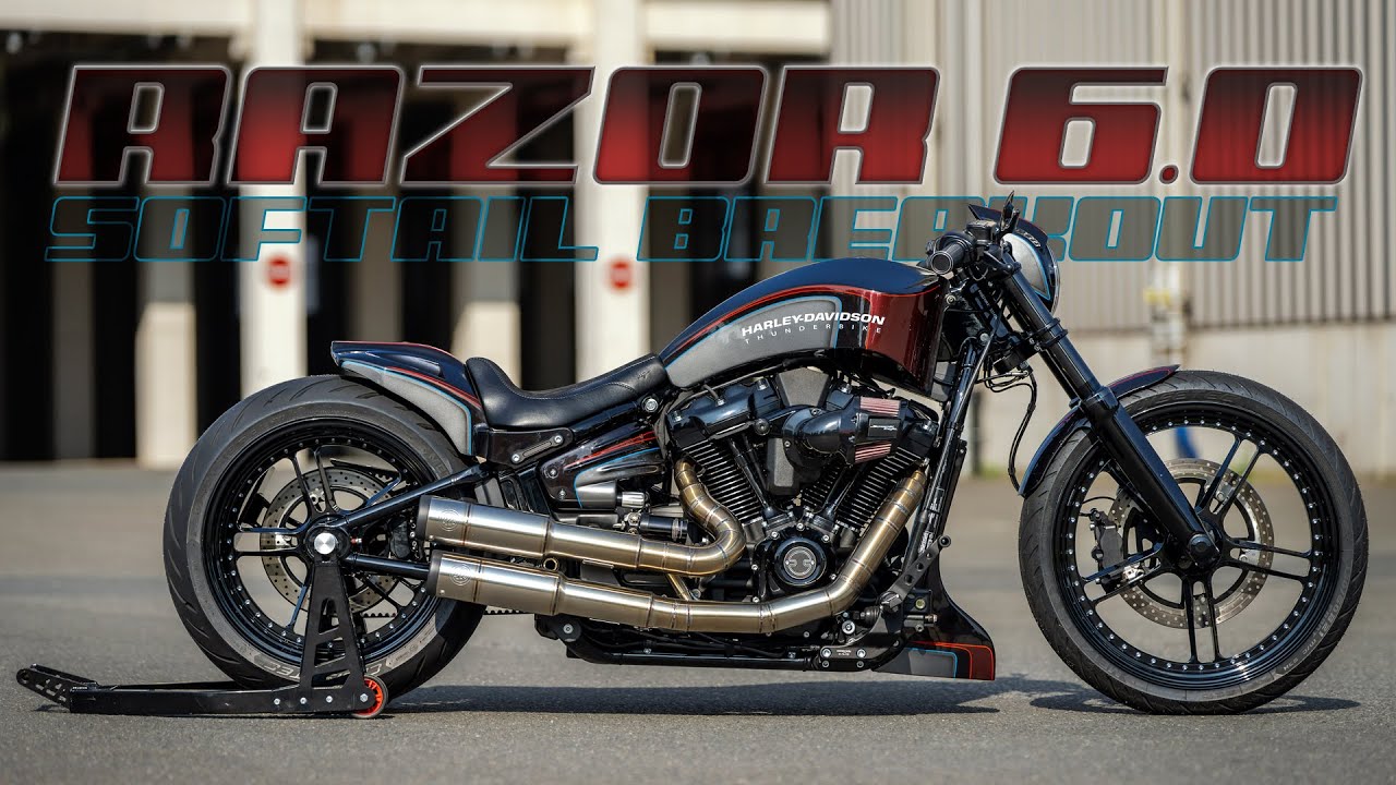 Thunderbike Razor 6.0 - customized Harley-Davidson Breakout FXBRS