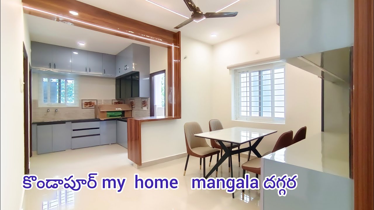 Beautiful & Fully furnished Flat for sale in Kondapur Near my home mangala 