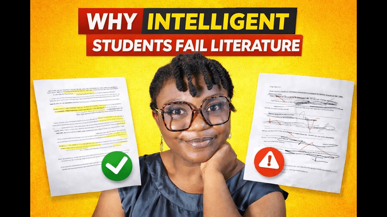 why Intelligent students fail  Literature. #waec2026