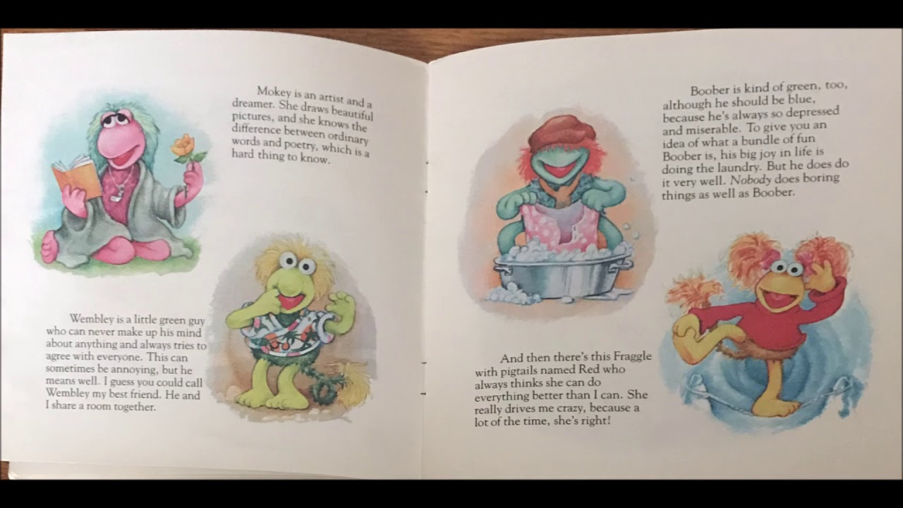Gobo Fraggle & The Poison Cackler Book & Record (1984)