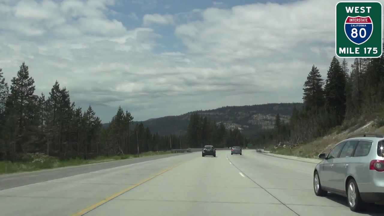 13-16 Interstate 80 West: Welcome to California!