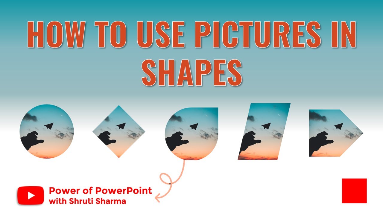 Amazing PowerPoint hacks to Insert Pictures in Shapes  - 3 Ways to do it!  #msoffice #mspowerpoint