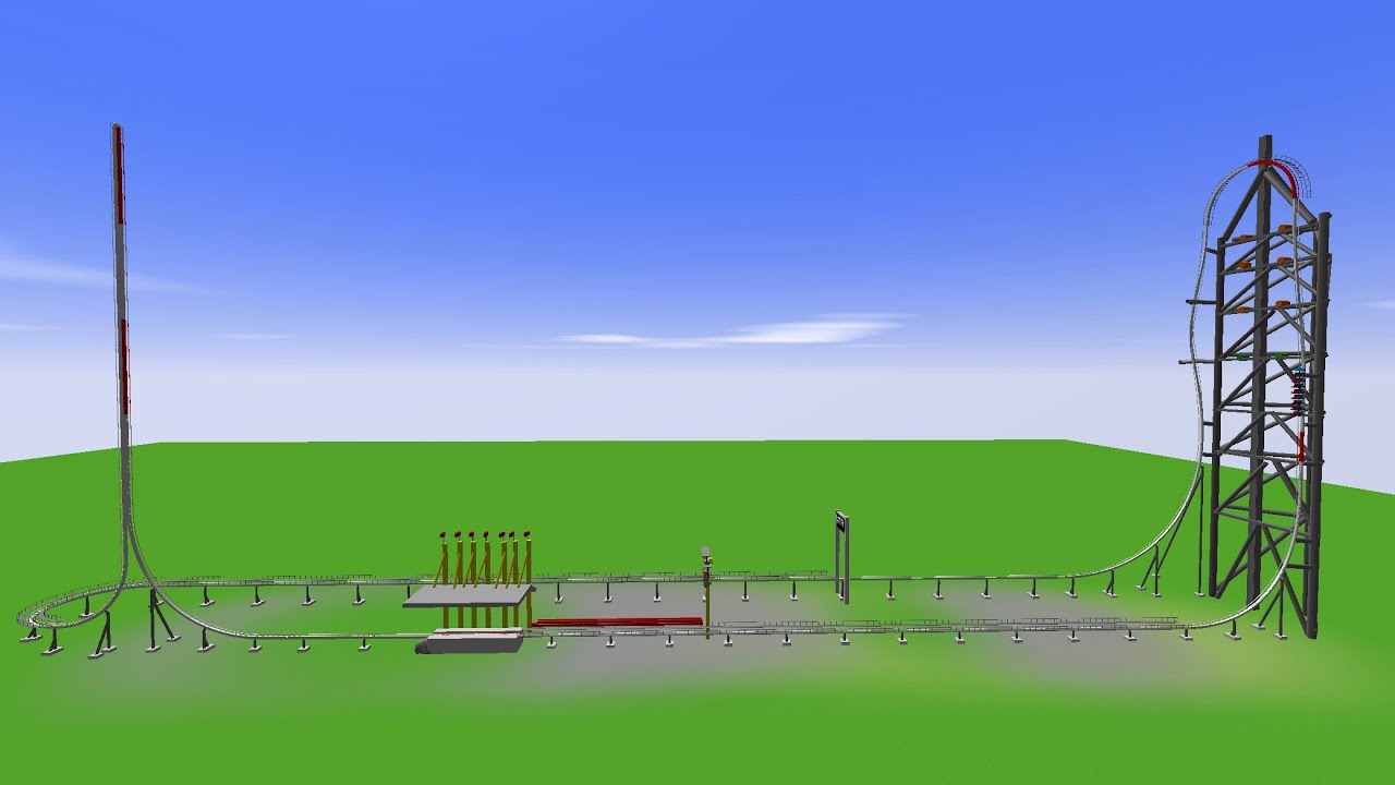How to make Top Thrill 2 in ultimate coaster 2