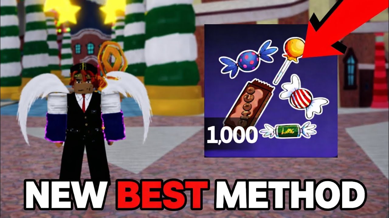 Новый ЛУЧШИЙ метод выращивания конфет в Blox Fruits