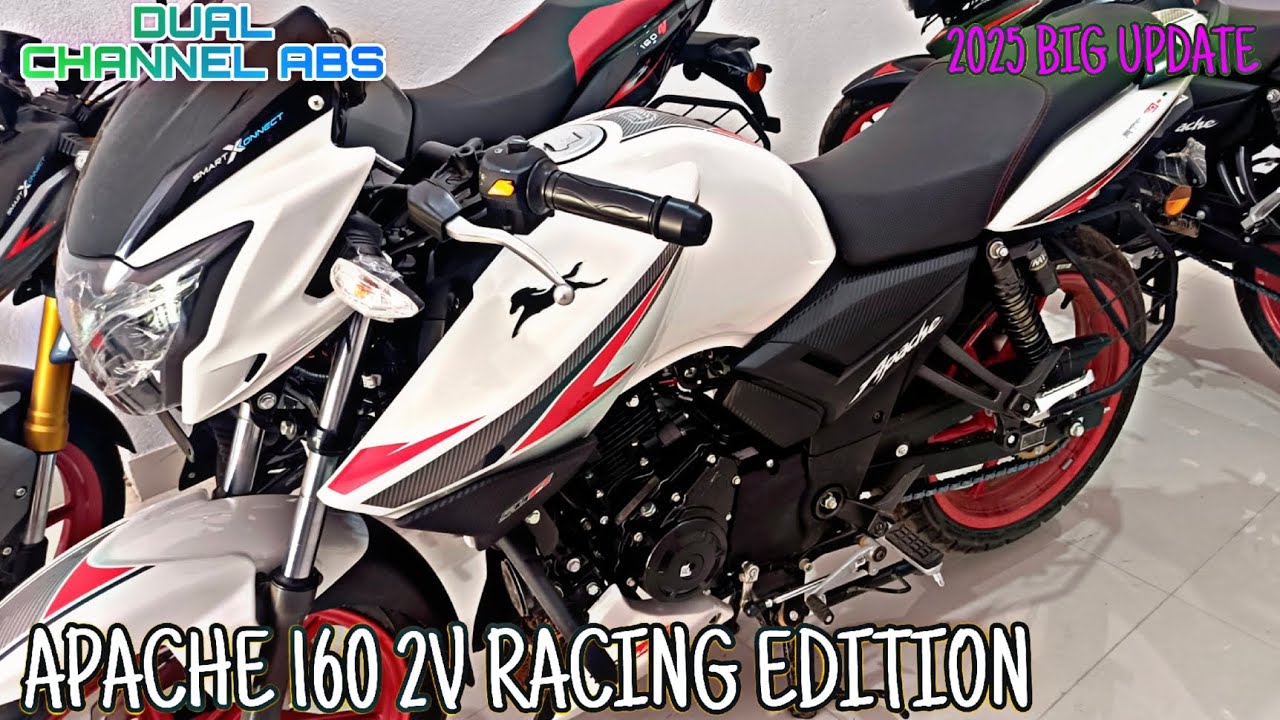 APACHE 160 2V RACING EDITION || DUAL CHANNEL ABS || 2025 BIG UPDATE ||