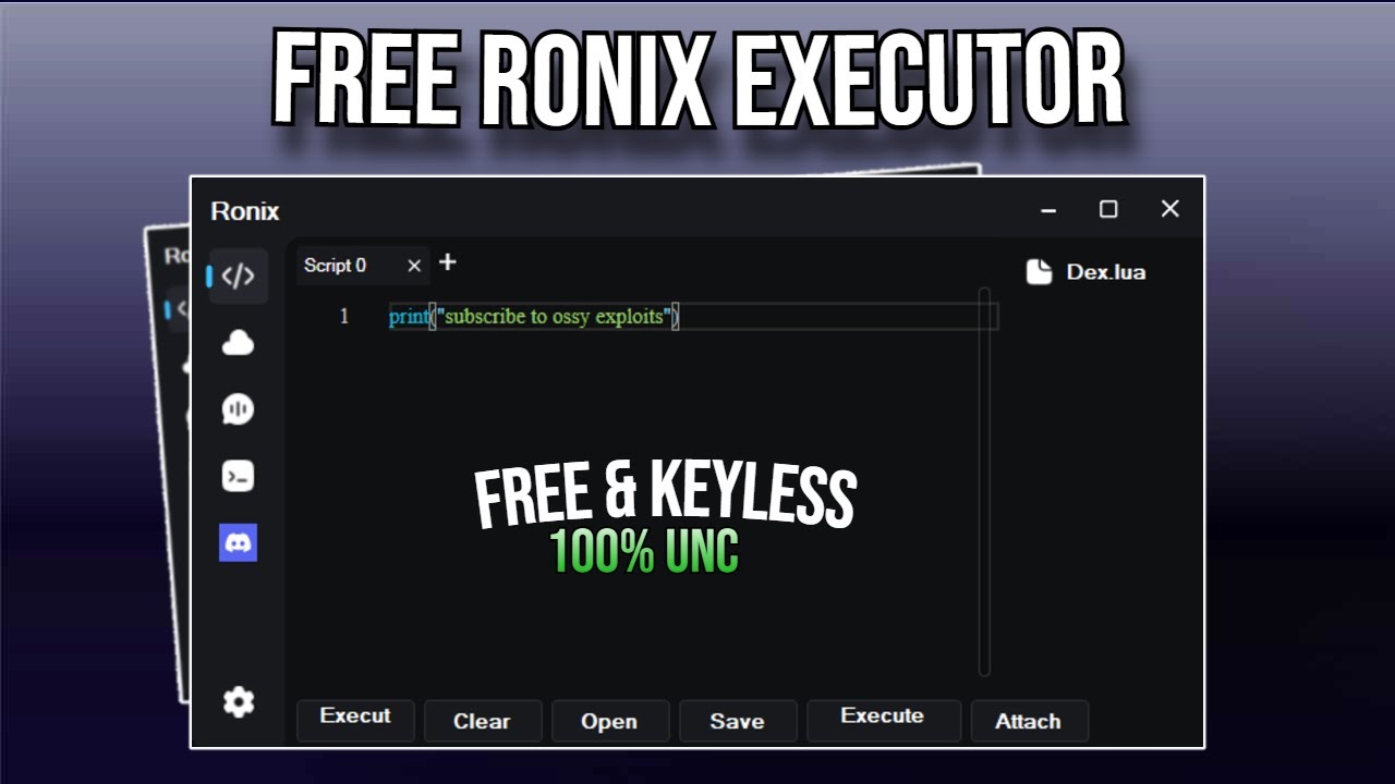 [99% UNC] ROBLOX How To Download RONIX NEW Executor (2025) | FREE & KEYLESS