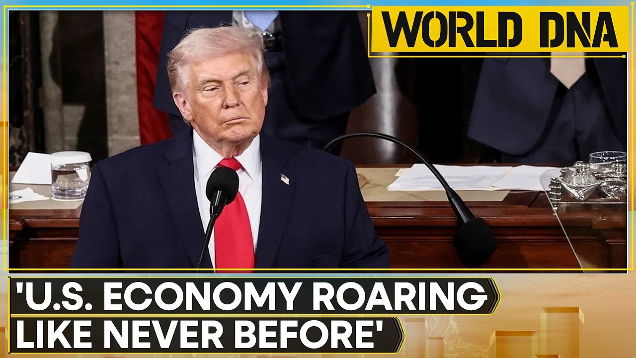 Trump State Of The Union Address: US President Says, Inflation Is 'Plummeting' | WION World DNA