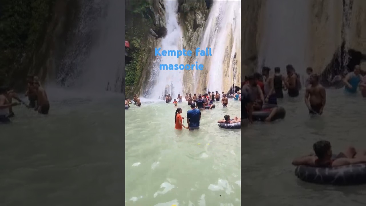 Tourist places and photos soothing location area/Kempte fall /masoorie/