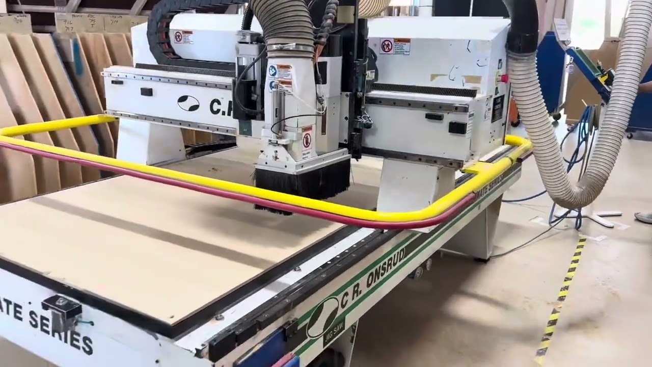 2013 C.R. Onsrud 4' x 8' CNC Router, Mate Series, Model: 97M12D