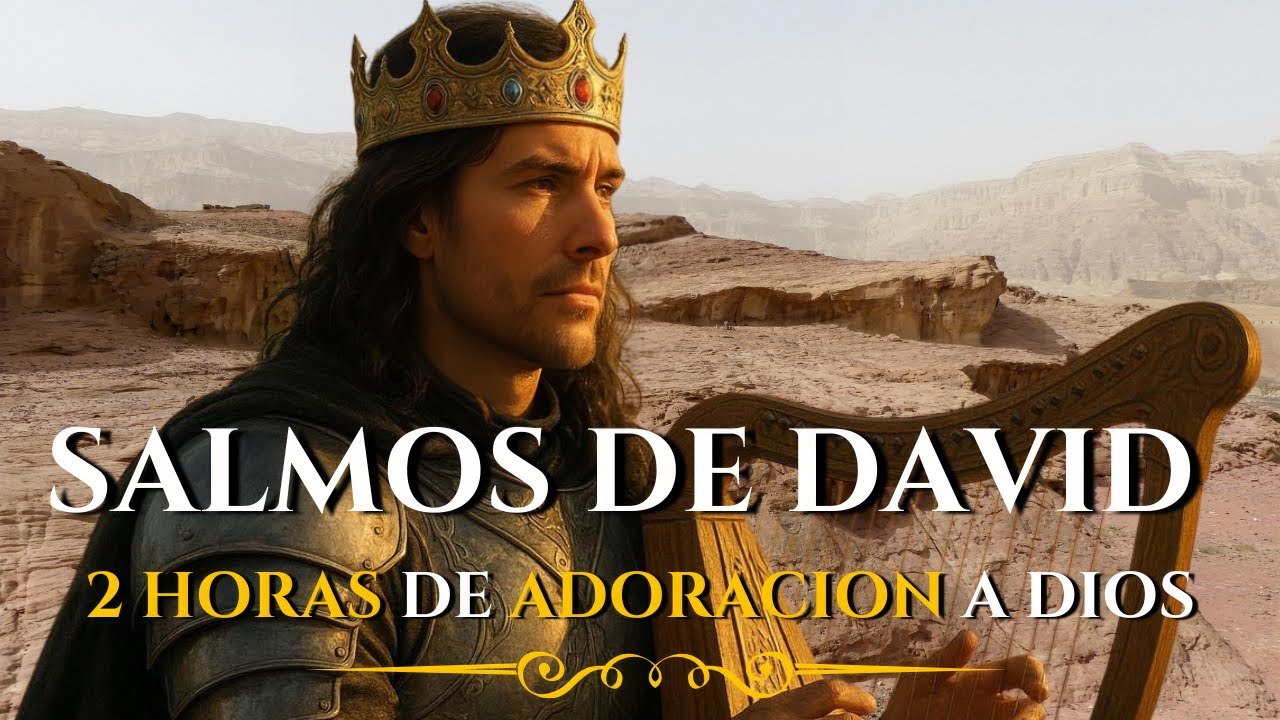 Los Salmos M&aacute;s Poderosos de David | 2 Horas de Alabanza, Sanidad y Fortaleza