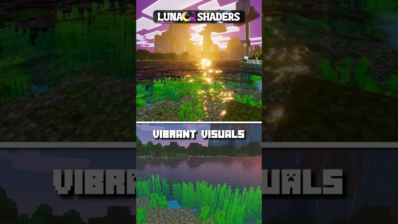 BEST Enchanted Vibrant Visuals (Lunac Shaders) for Minecraft Bedrock