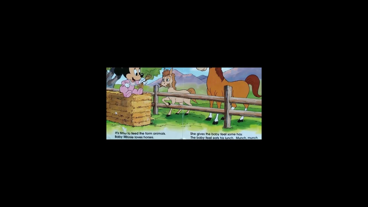 Read Aloud Books For Kids - Disney Babies At The Farm