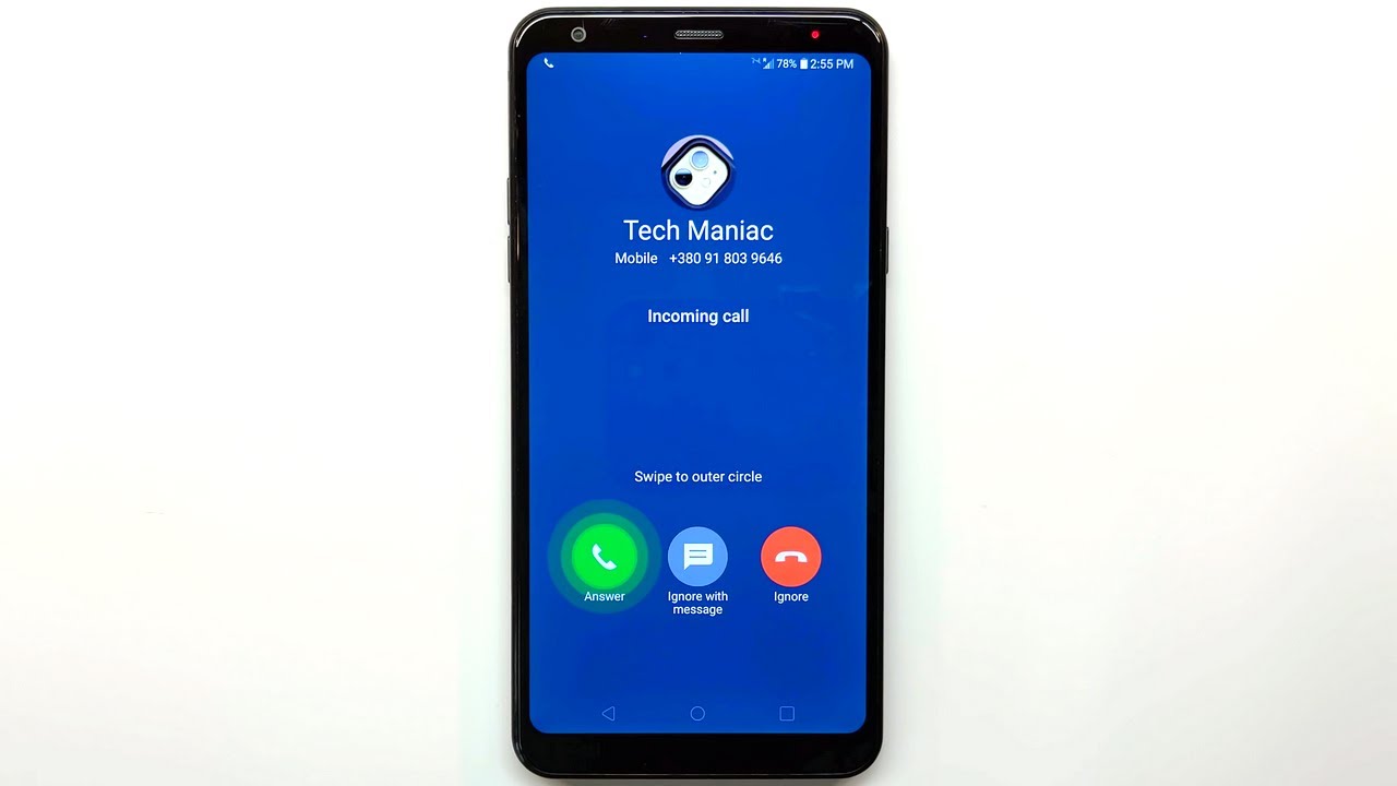 LG Stylo 5 Incoming Call, Life's Good Ringtone (Android 10)