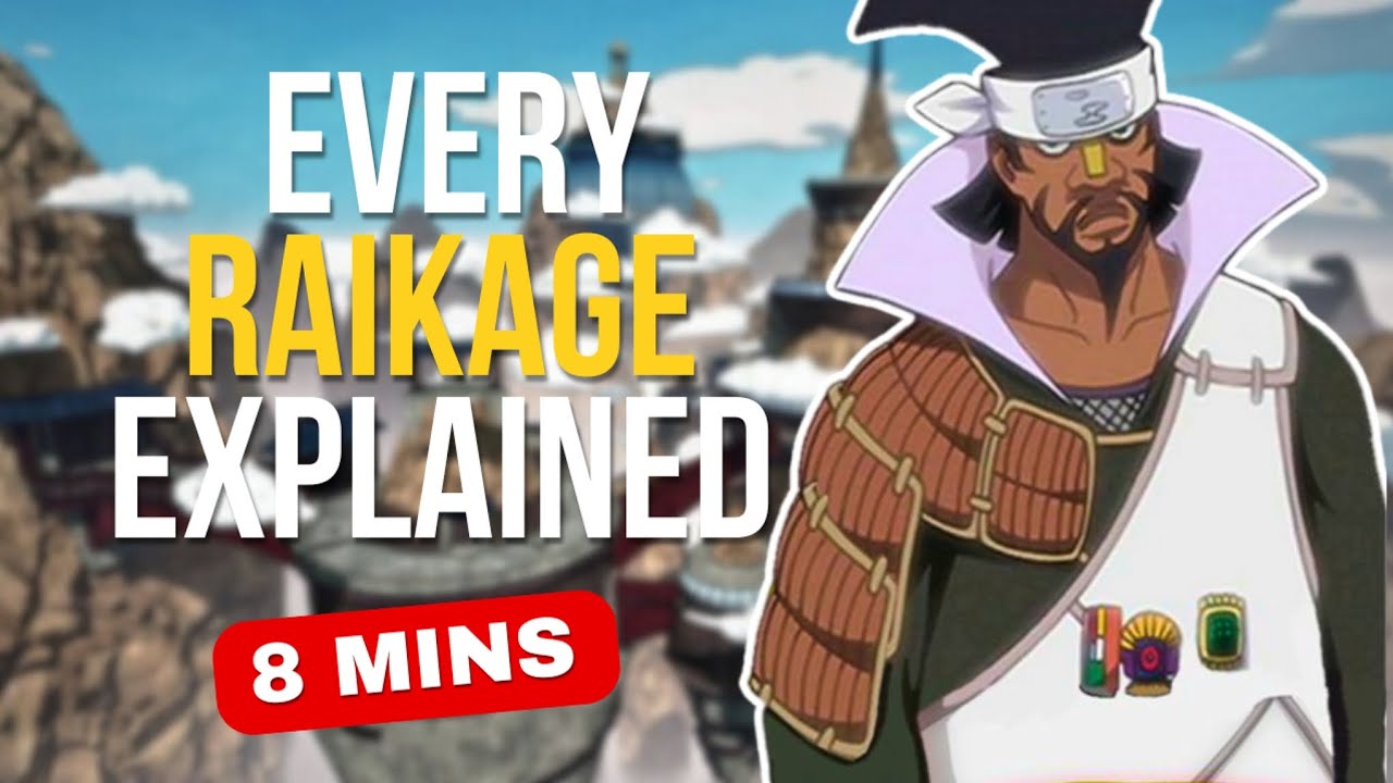 The Complete History Of Every Raikage EXPLAINED in 8min