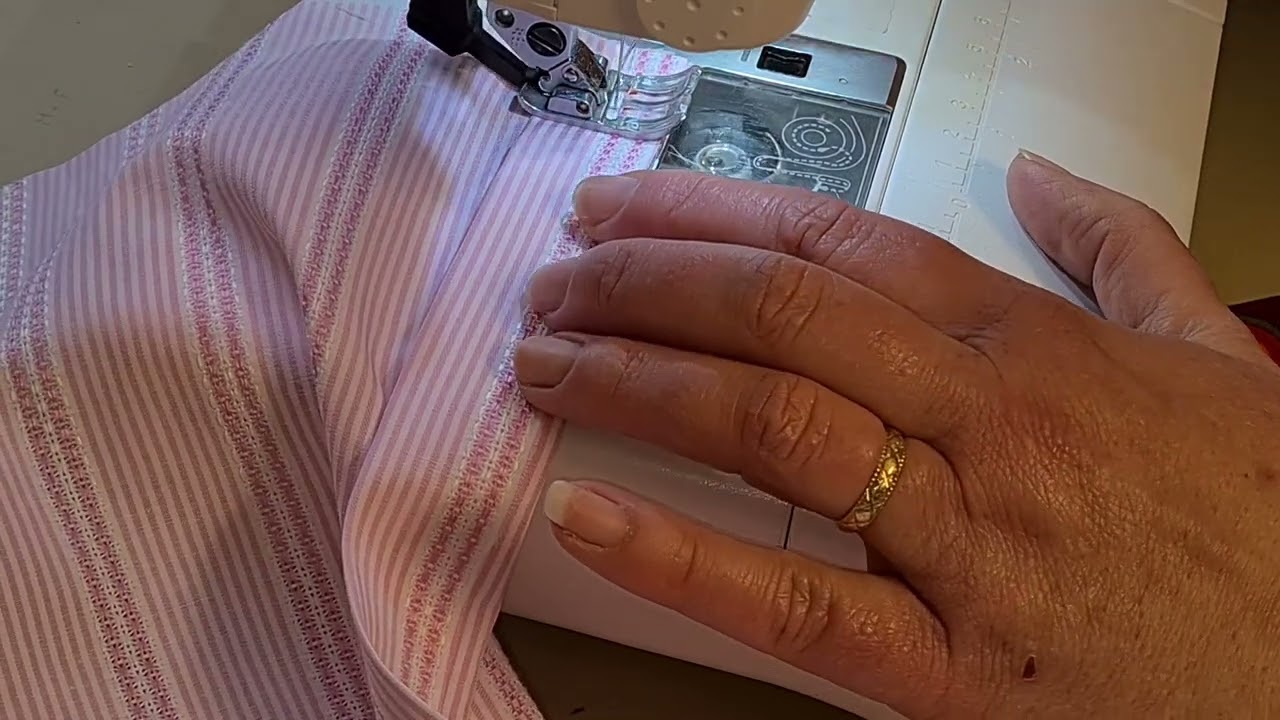 Tuto couture   Finir une patte de boutonnage