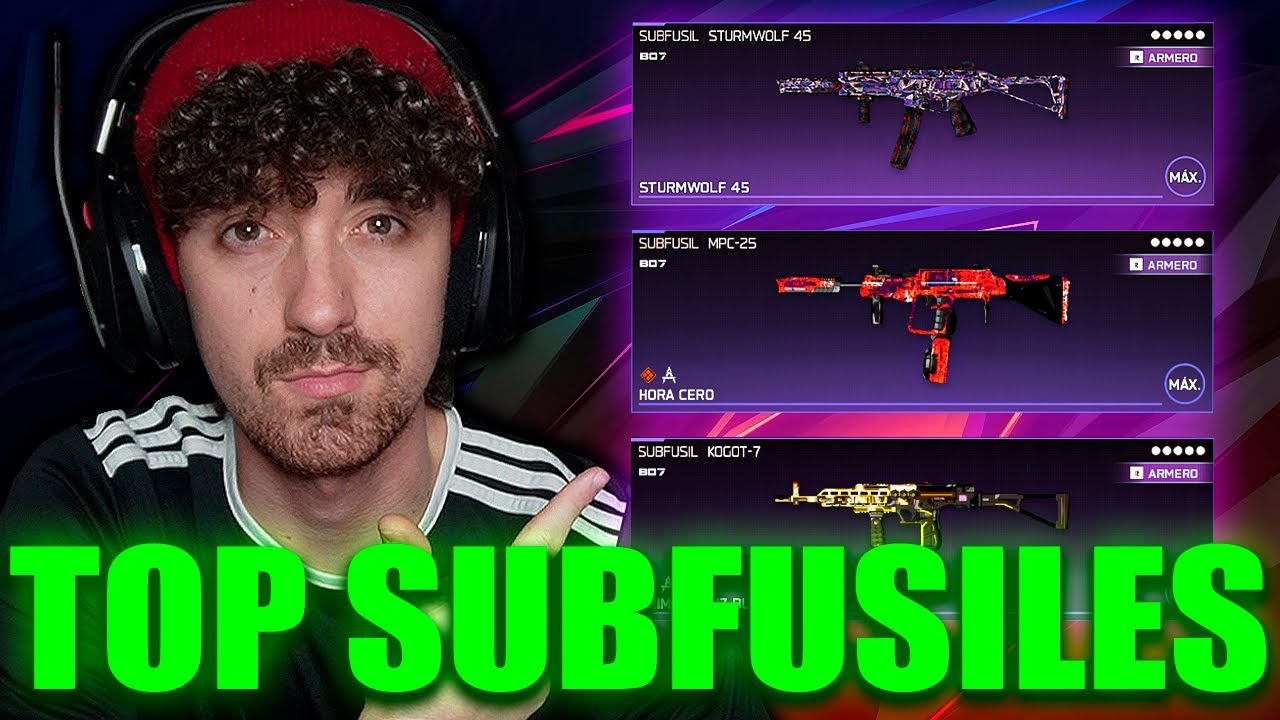 Los MEJORES SUBFUSILES para WARZONE | Mejores Clases Warzone