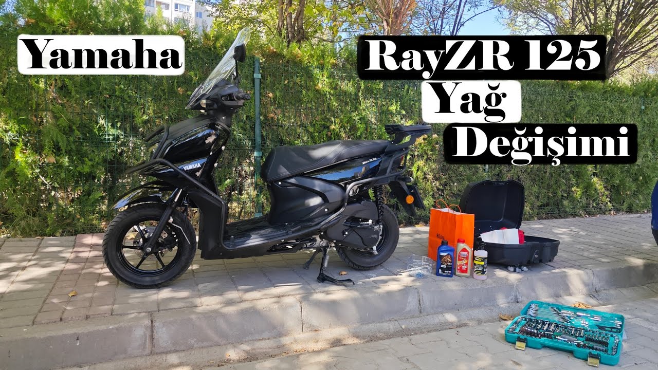 Yamaha RayZr 125 Yağ Değişimi | Ara Bakımını Kendim Yaptım