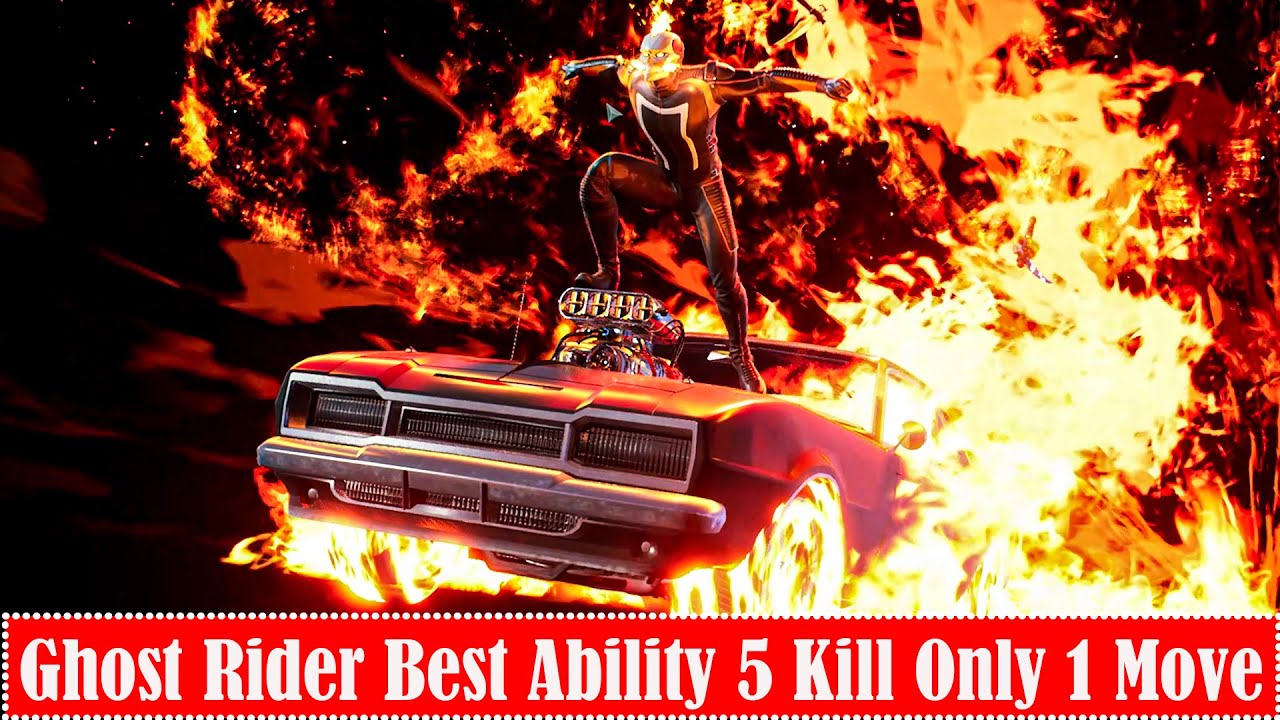 Marvel's Midnight Suns Ghost Rider Best Ability 5 Kill Only 1 Move