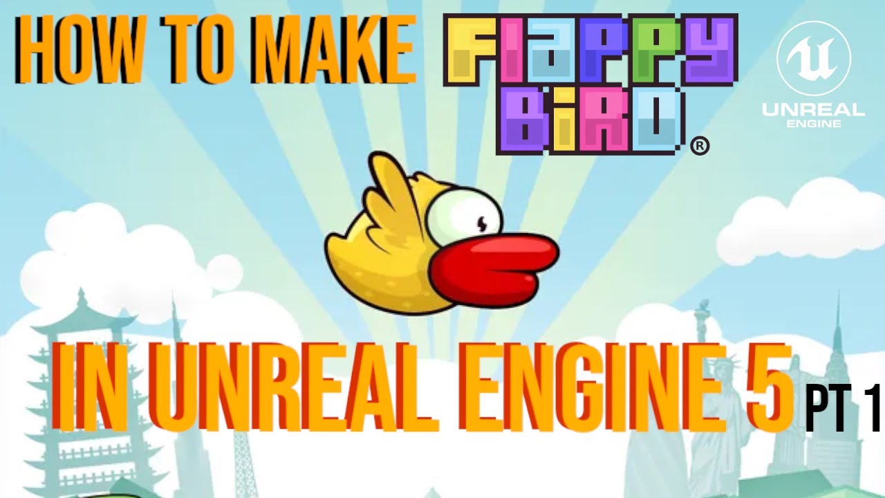How to make Flappy Bird in Unreal Engine 5 Miniseries Part1