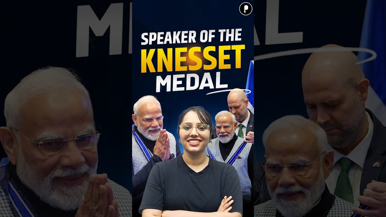 PM Narendra Modi Awarded Highest Israeli Honor: The Speaker of the Knesset Medal