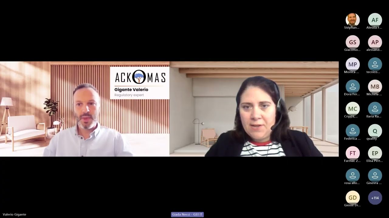 EUDAMED a 360°: standard GS1, ruolo degli organismi notificati e best practice – Webinar completo