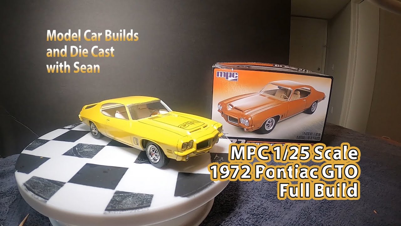 MCB025 MPC 1/25 1972 Pontiac GTO Full Build