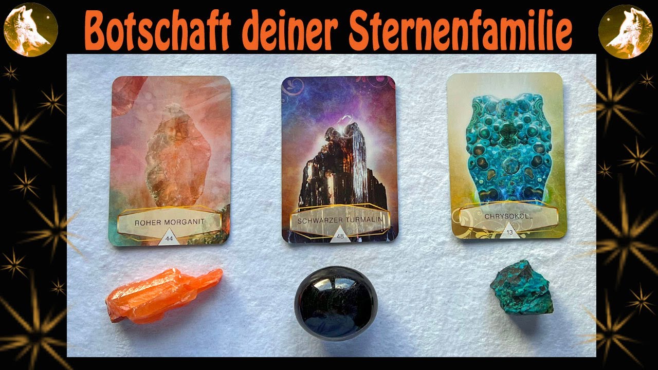 🤍🐺⭐Botschaft deiner Sternenfamilie ⭐ Auswahlorakel ⭐ zeitlos⭐