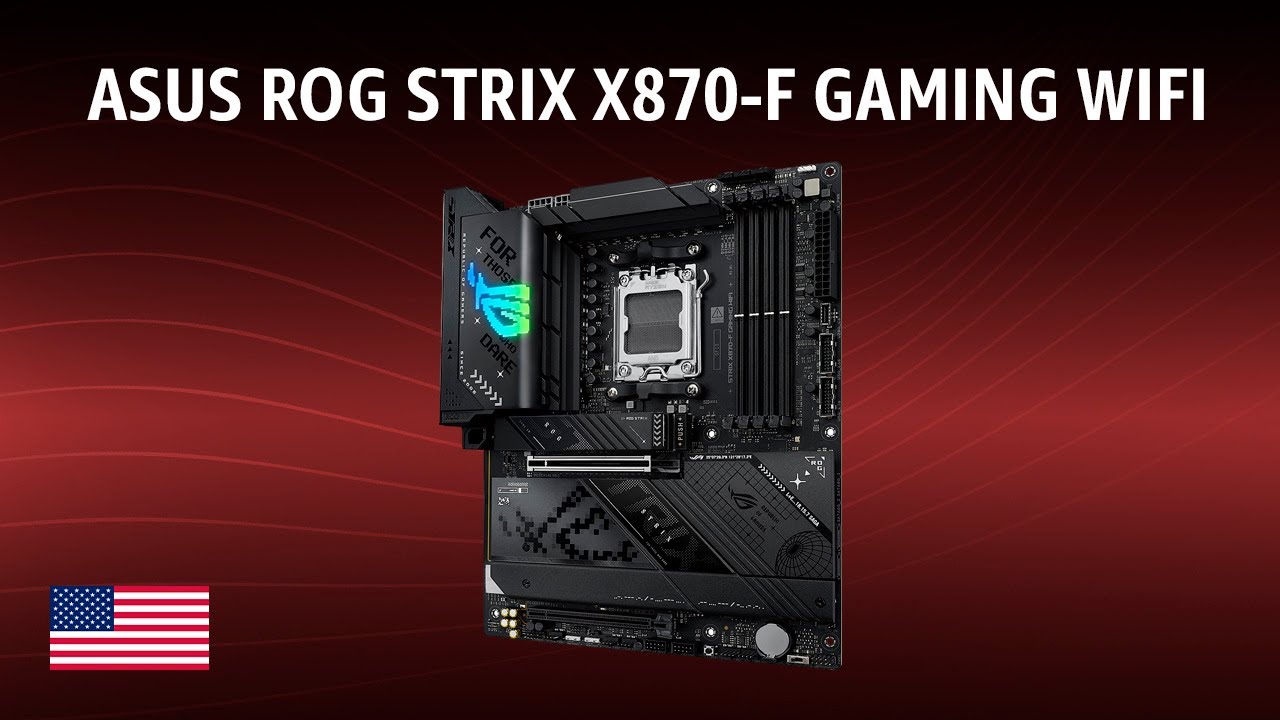 Motherboard ASUS ROG STRIX X870-F GAMING WIFI REVIEW