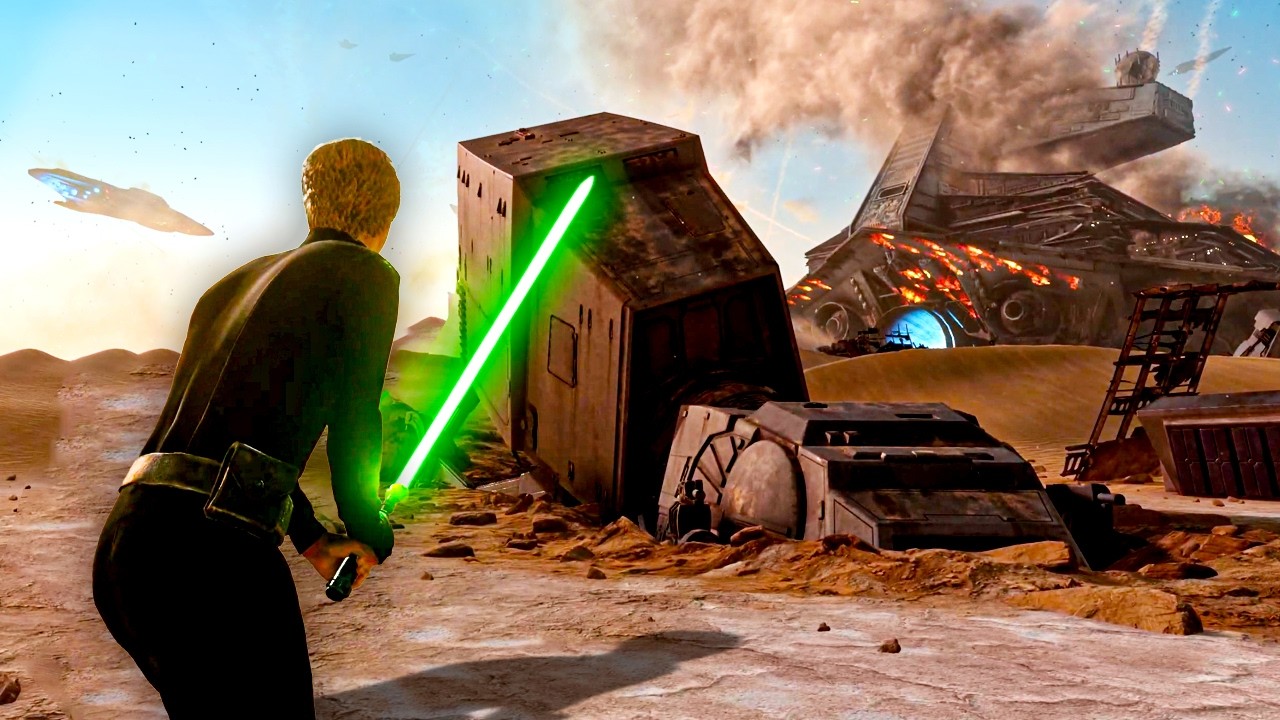 Я исследовал 100% локации Star Wars Battlefront за пределами игрового поля.