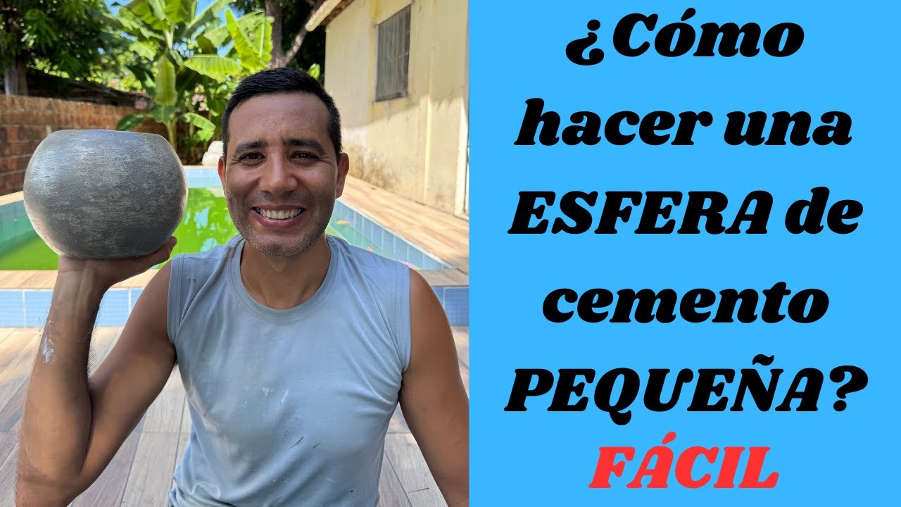 ¿Cómo hacer una ESFERA PEQUEÑA FÁCIL?!