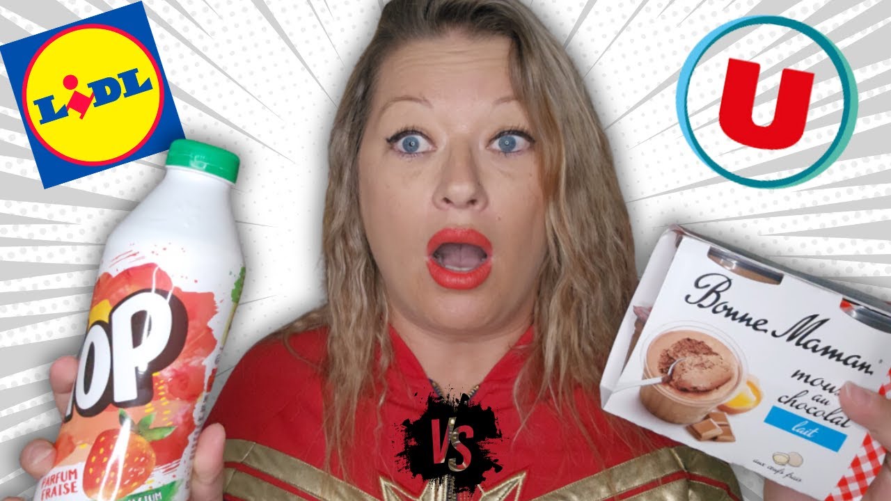 JE COMPARE LIDL vs SUPER U | JE M'ATTENDAIS PAS À ÇA !