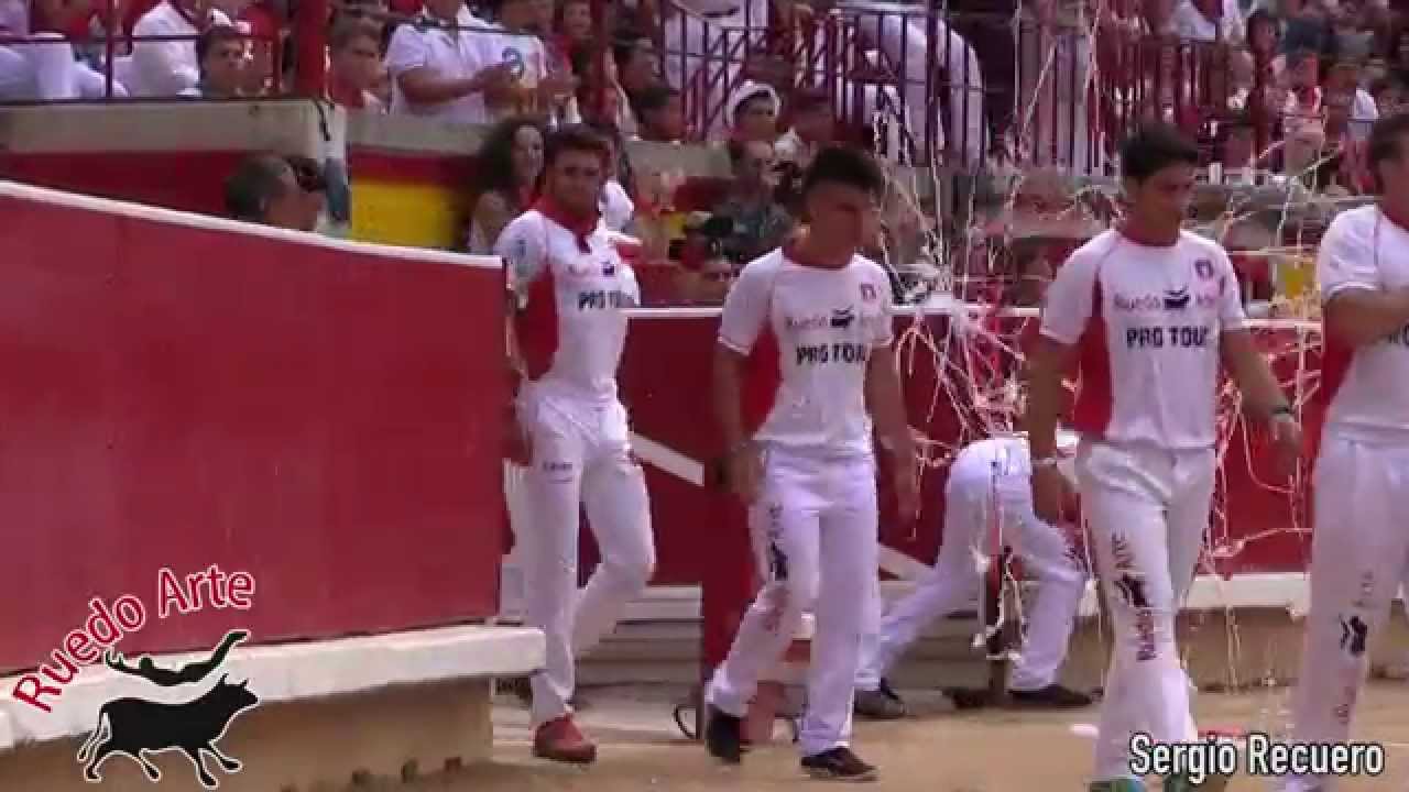 Concurso de Recortes con Toros en Pamplona 
