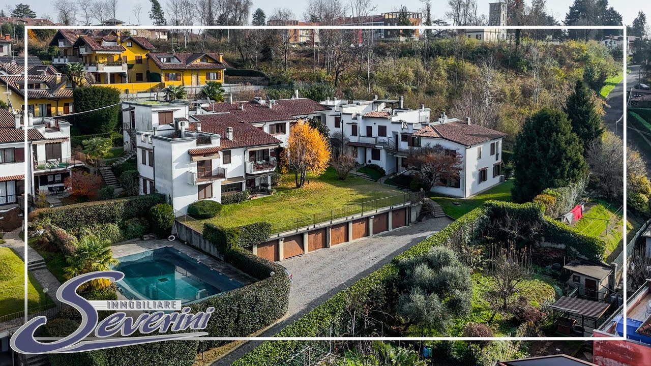 Appartamento con giardino e piscina ad Appiano Gentile - Severini Immobiliare
