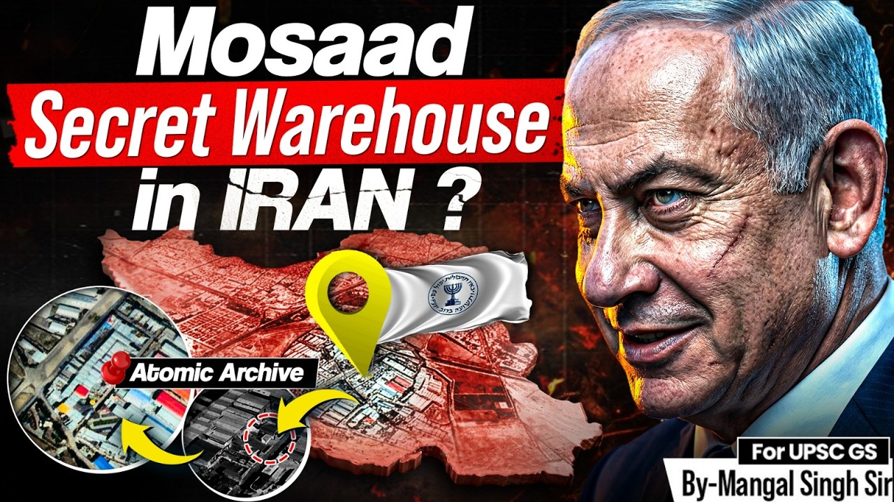 Mossad&rsquo;s False Flag Strategy: How Israel Operates in Enemy Territory? | Iran War | StudyIQ IAS