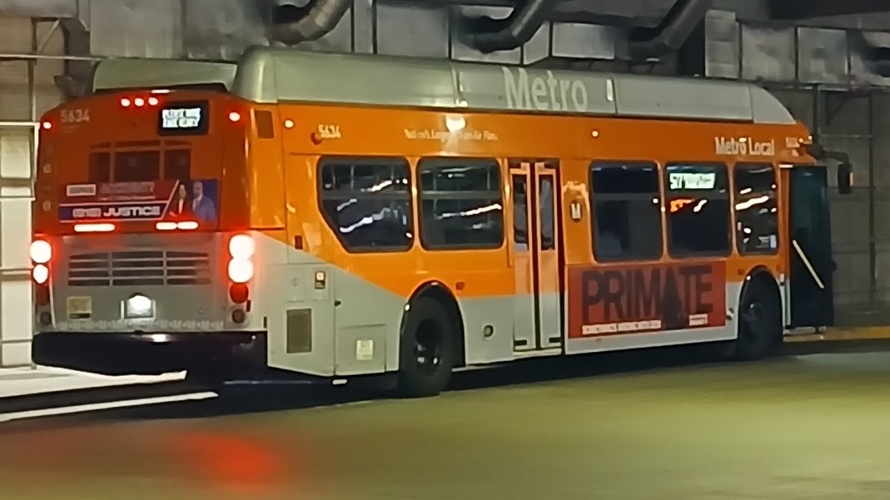 Let's Ride LA Metro 2014 New Flyer XN40 #5634