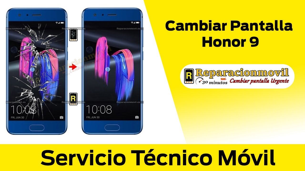 Cambiar pantalla Honor 9. Reparar Honor 9. Tutorial completo