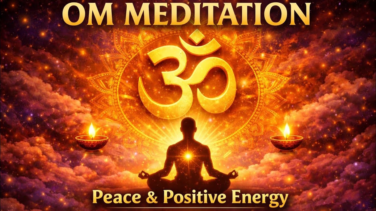 🌿Om Meditation | Powerful Om Chanting for Peace & Positive Energy | 10 Minutes Deep Meditation