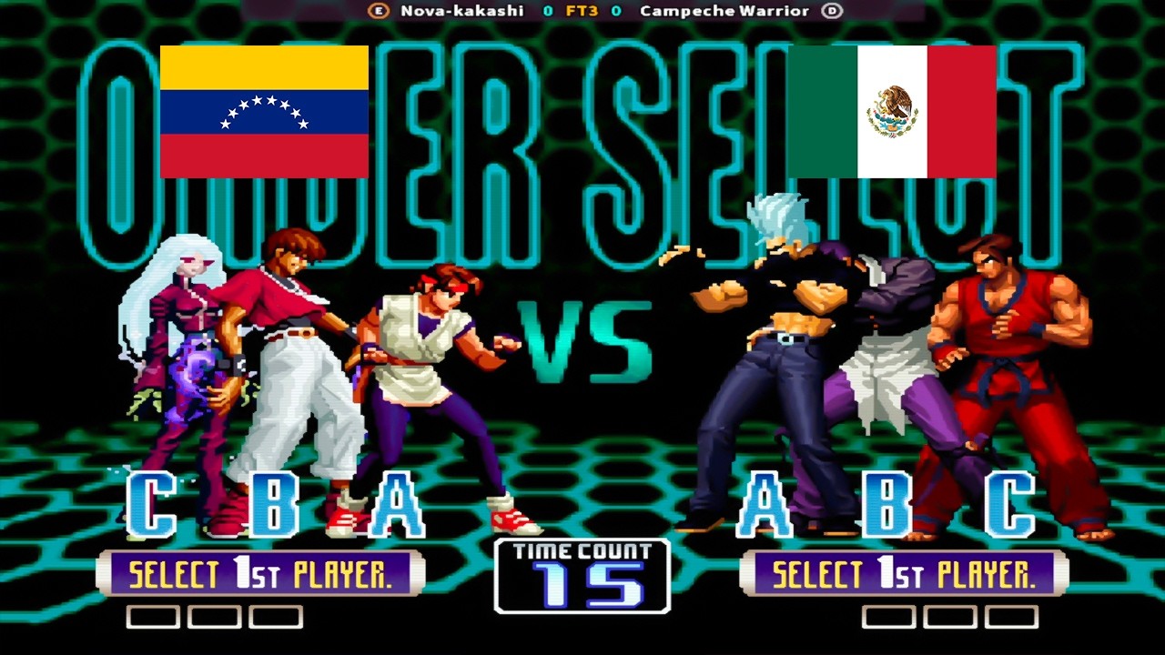 The King Of Fighters 2002 - Nova Kakashi Vs Campeche Warrior