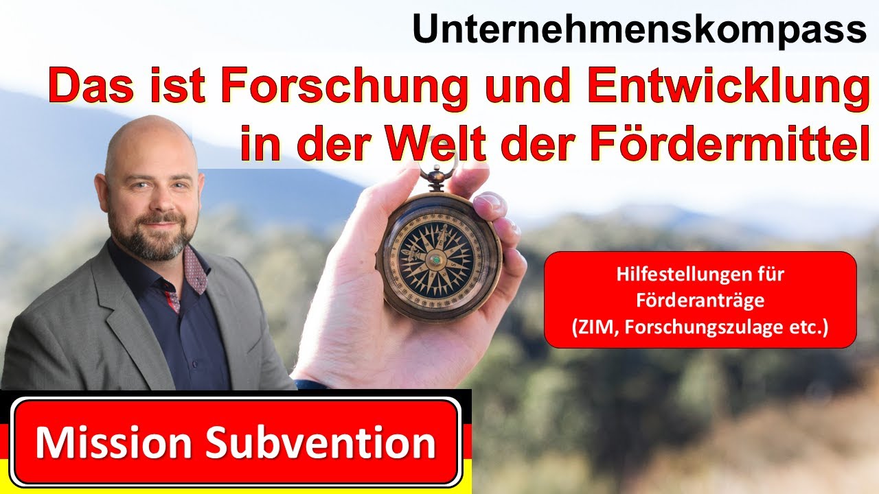 FuE-Definitionen im Förderdschungel - Hilfestellungen für die Förderantragstellung