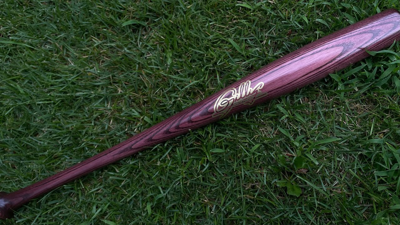 How to Stain a Baseball Bat | Baseball Bat Making Video